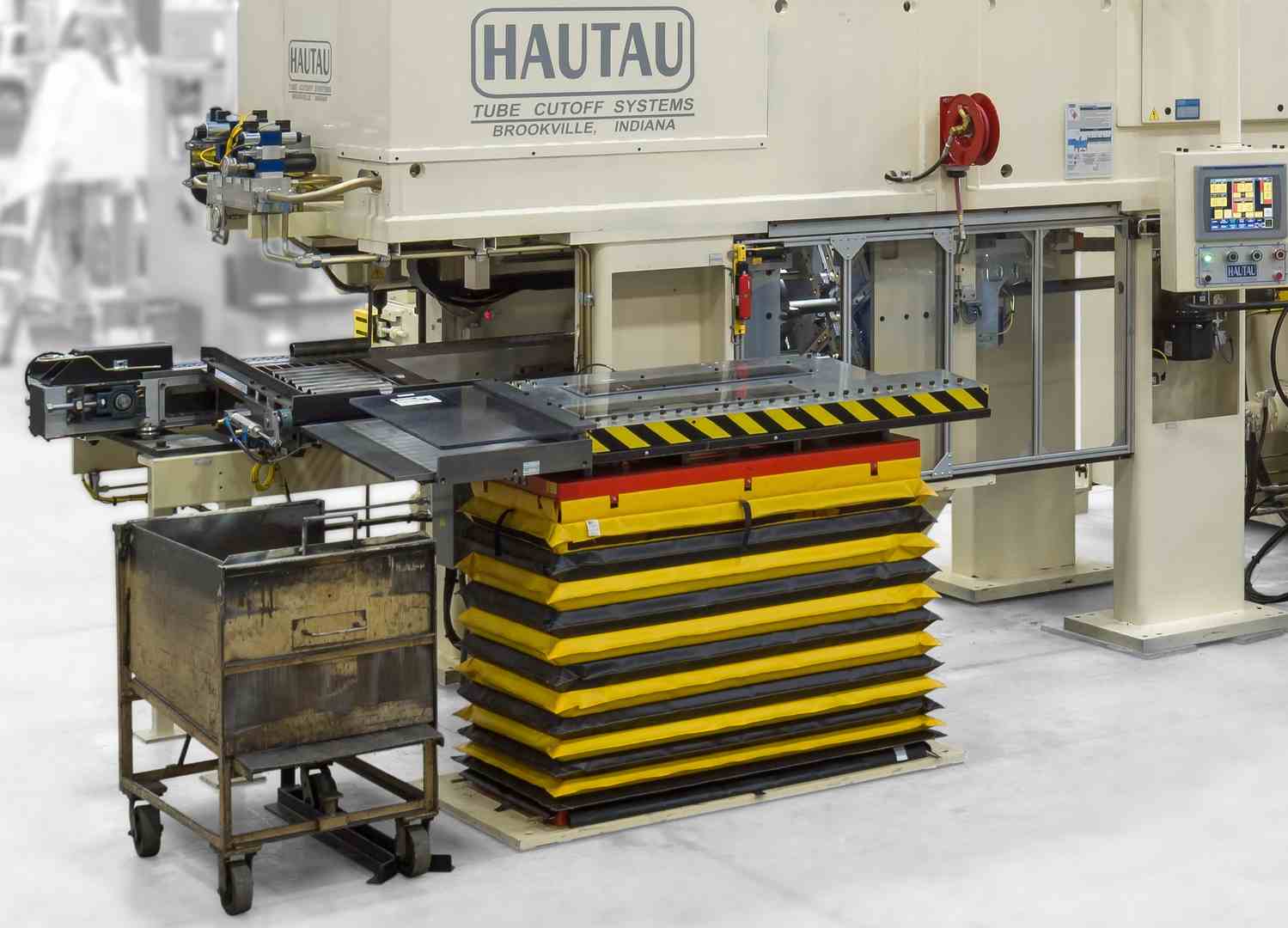 Automatic Tube Cutoff Machine - Hautau